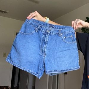 denim shorts